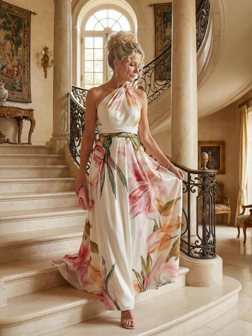 Emilia | Floral maxi dress
