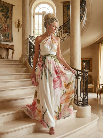Emilia | Floral maxi dress