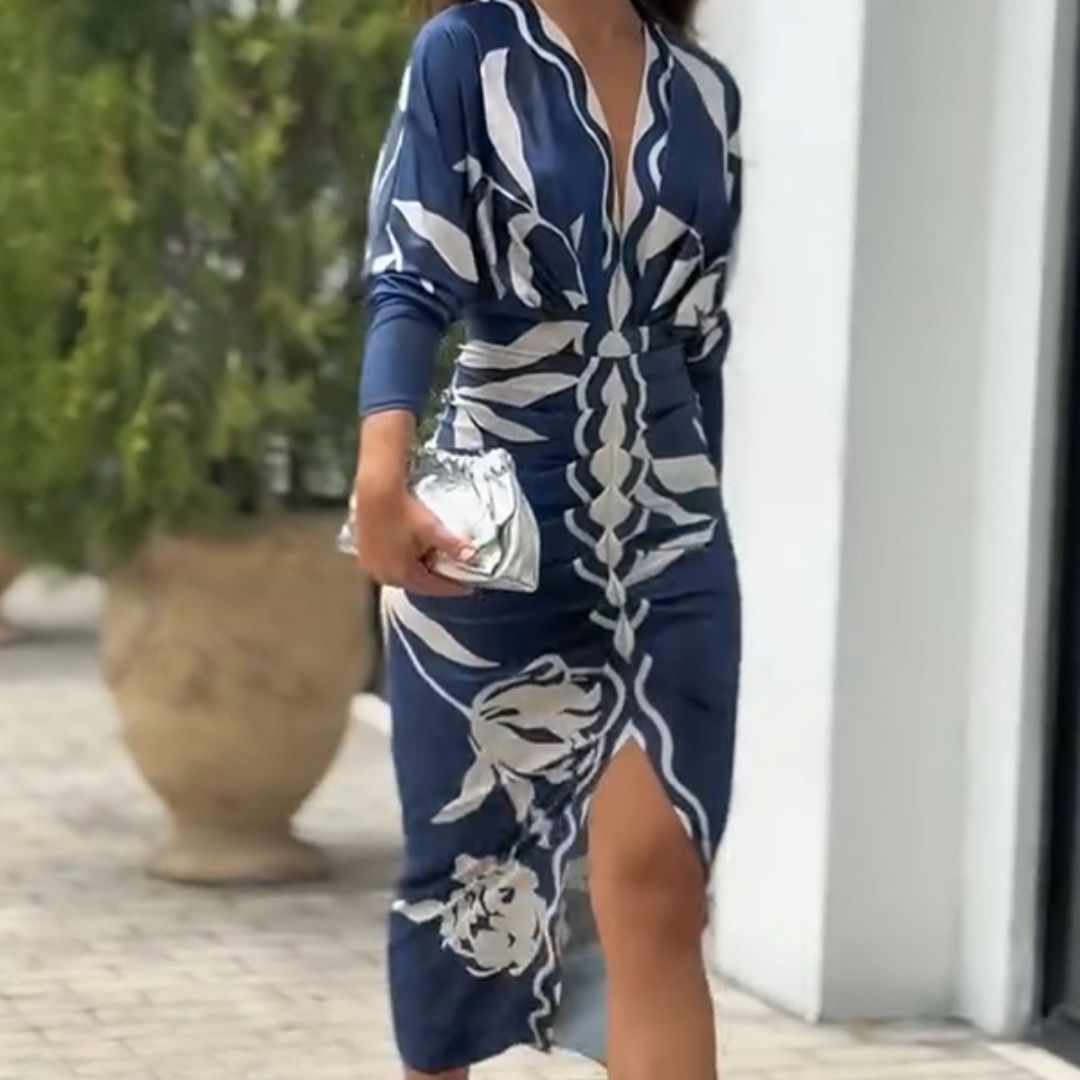 Scarlett Dress | Long sleeve and midi length