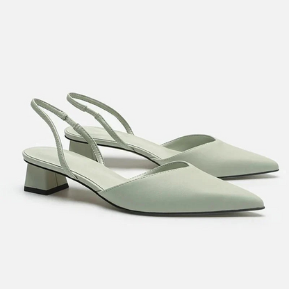 Belora | Women's pointed-toe low-heel slingback sandals