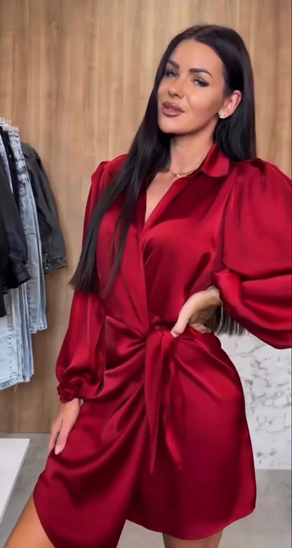 Siena Dress - Satin