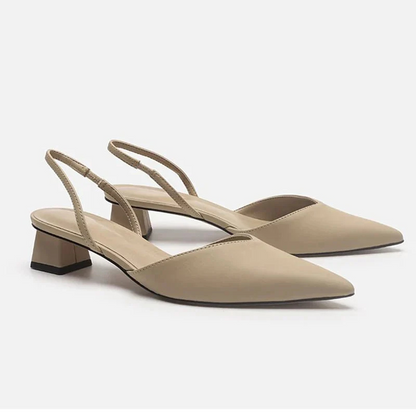 Belora | Women's pointed-toe low-heel slingback sandals