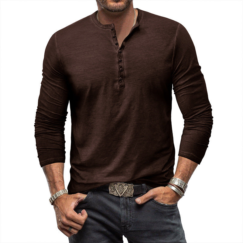 Benjamin - Men's long-sleeve casual shirt