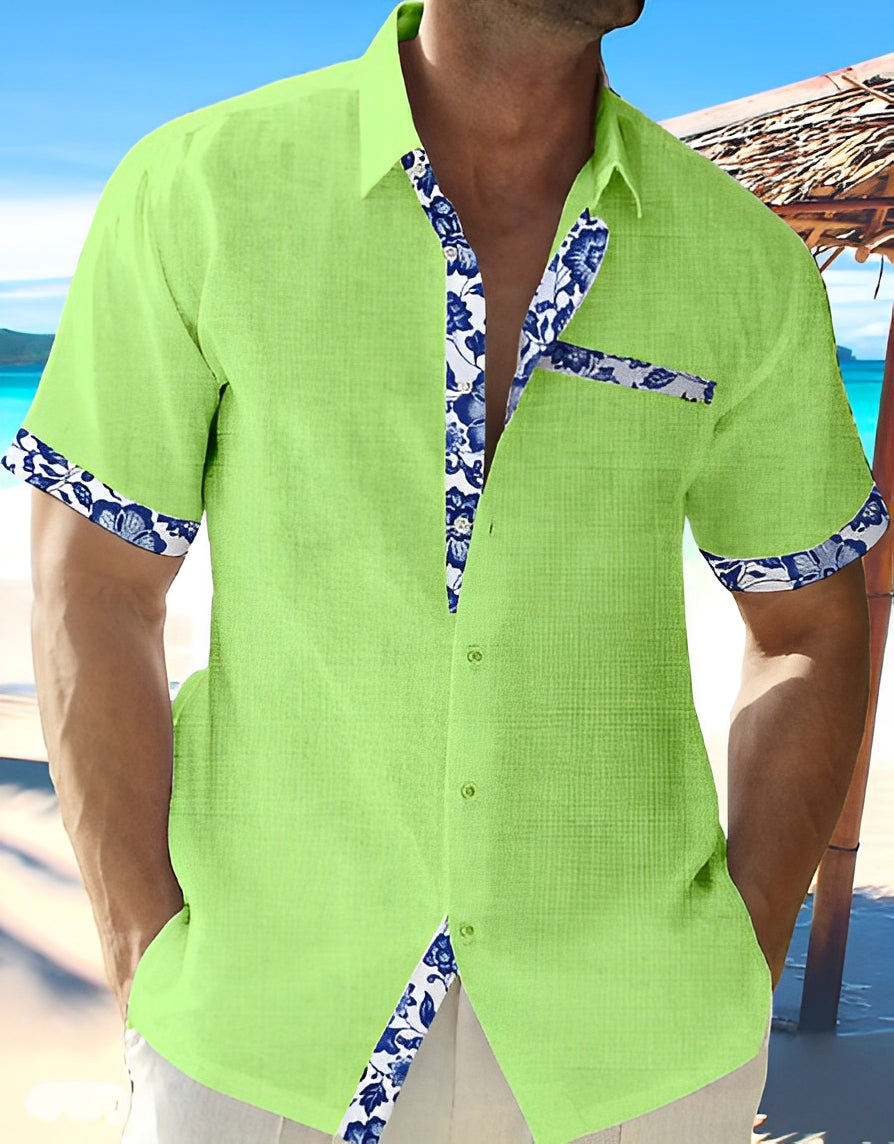 Anthony - Comfortable linen shirt for men