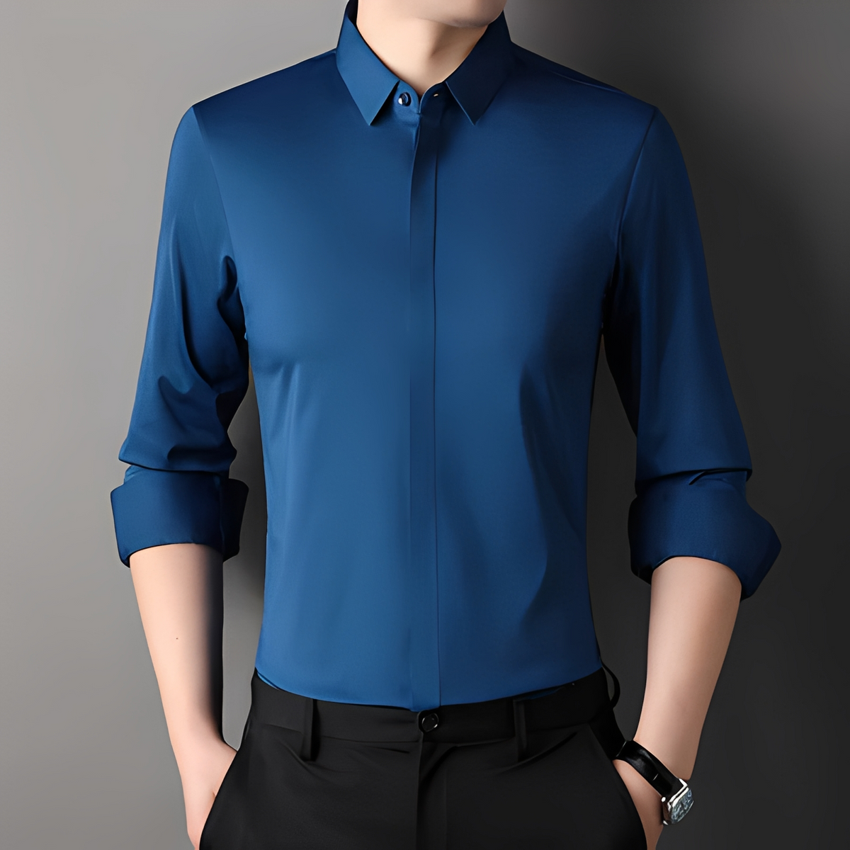 Limuel - Wrinkle-resistant dress shirt for men