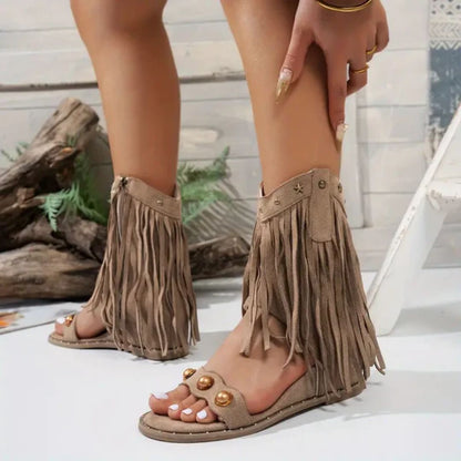 Fringe Sandals - Hawaii