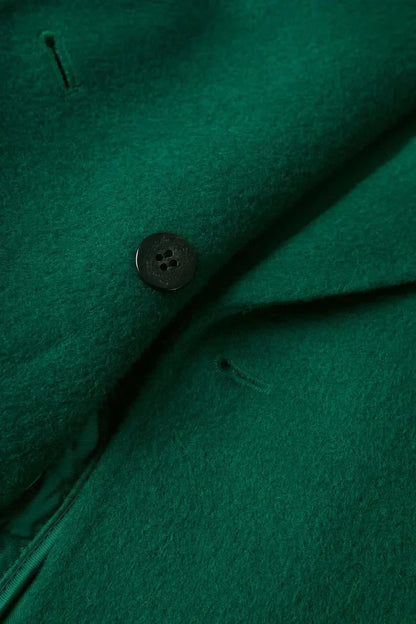 Wool Button-Down Blazer