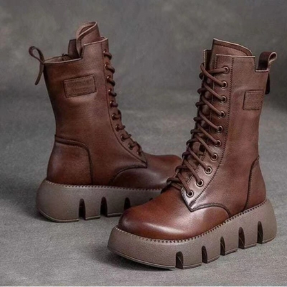 Autumn-Winter Leather Boots | Glems™