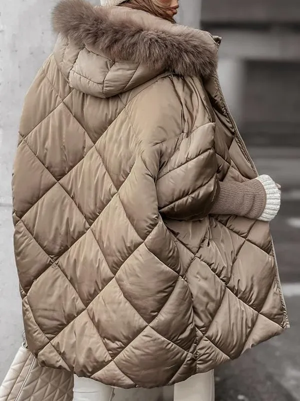Women's Winter Zip-Up Jacket Set