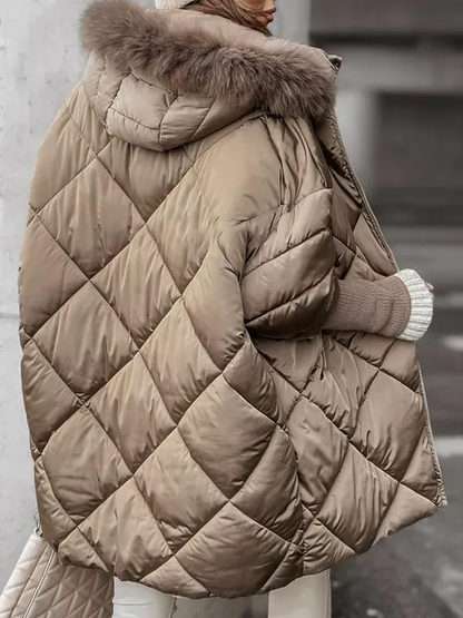 Women's Winter Zip-Up Jacket Set