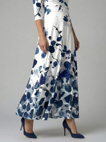 Andrea | Midi Dress with Wrap Neckline