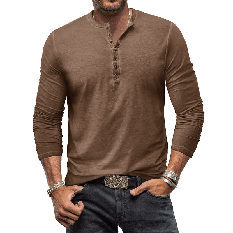 Benjamin - Men's long-sleeve casual shirt