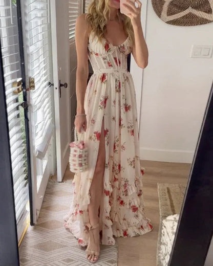 Scarlett | Romantic floral print dress