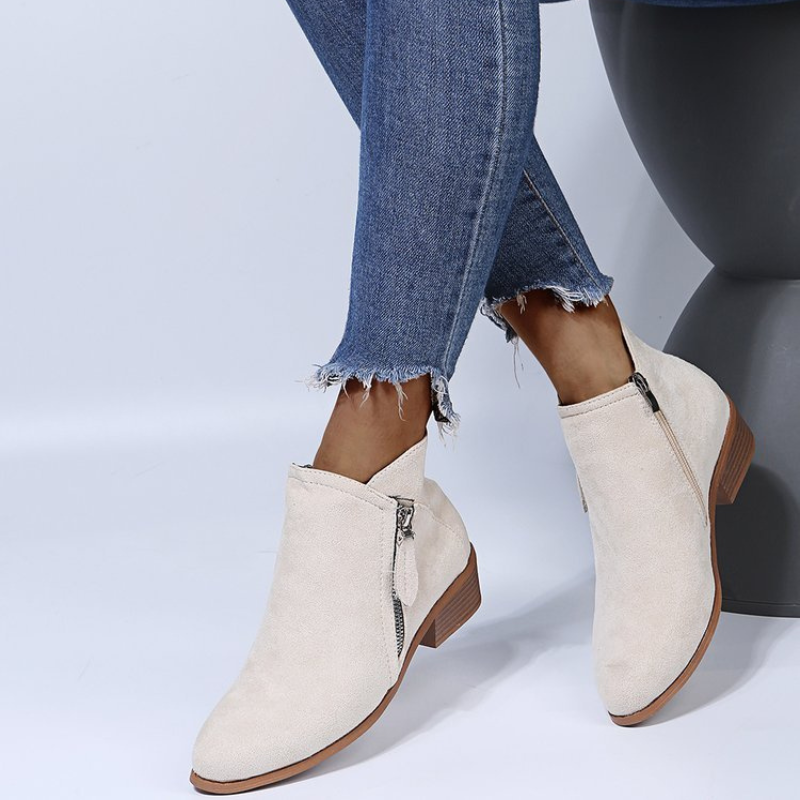 Casual Suede Ankle Boots | Julia™