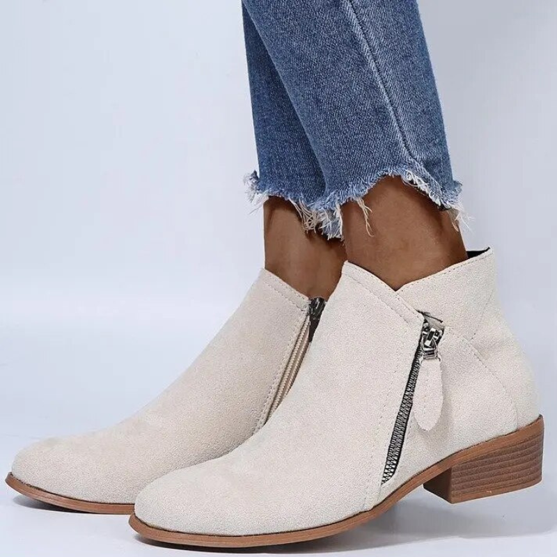 Casual Suede Ankle Boots | Julia™