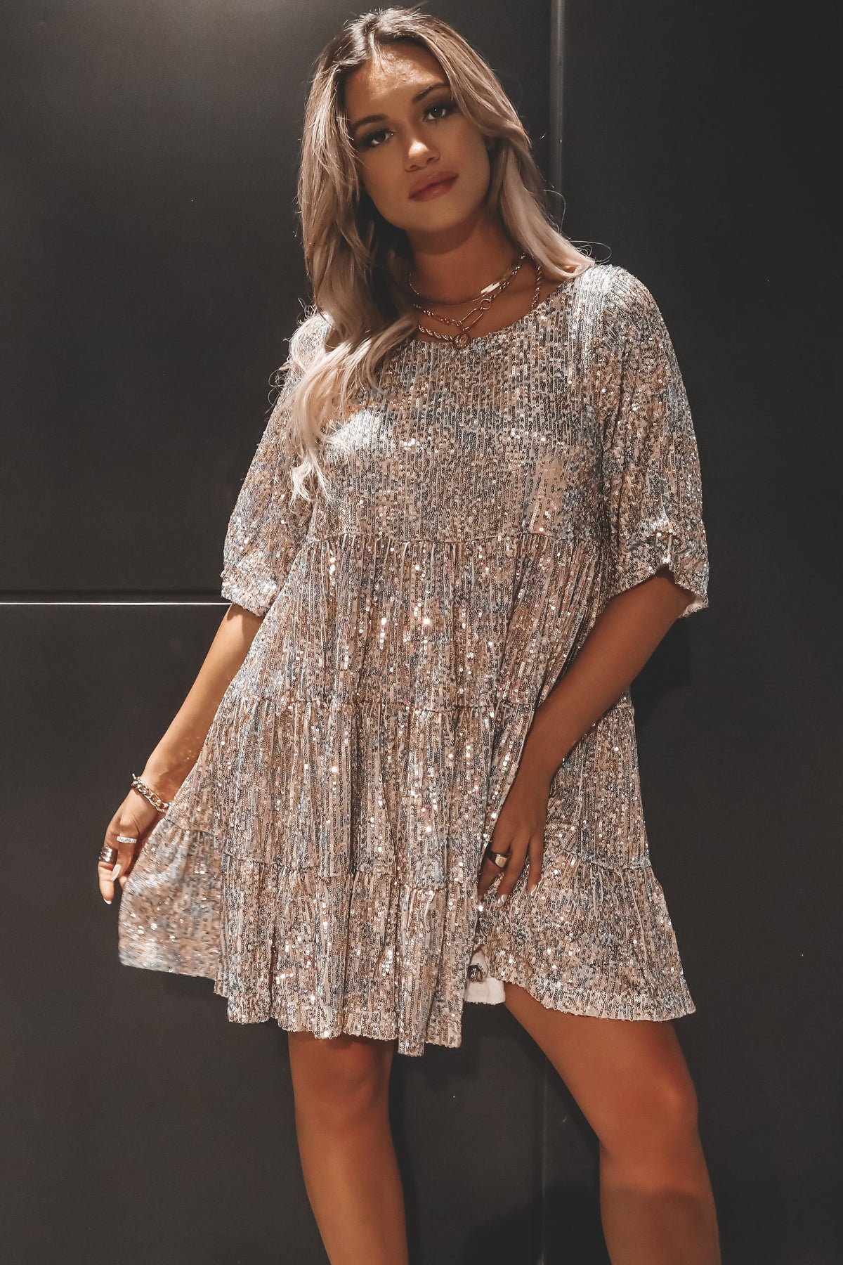 Antonella™ Glamorous Sequin Dress