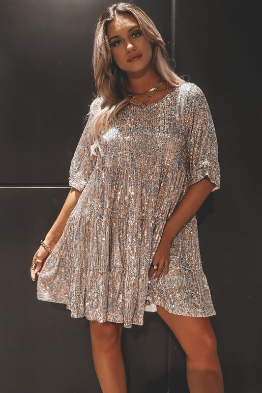 Antonella™ Glamorous Sequin Dress
