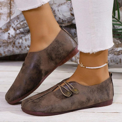 Barefoot Design Leather Shoes | Serra™️