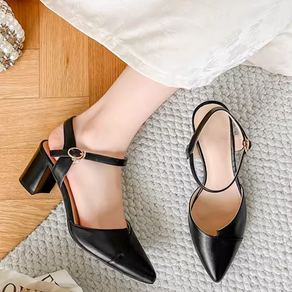 Baotou shallow hollow sandals