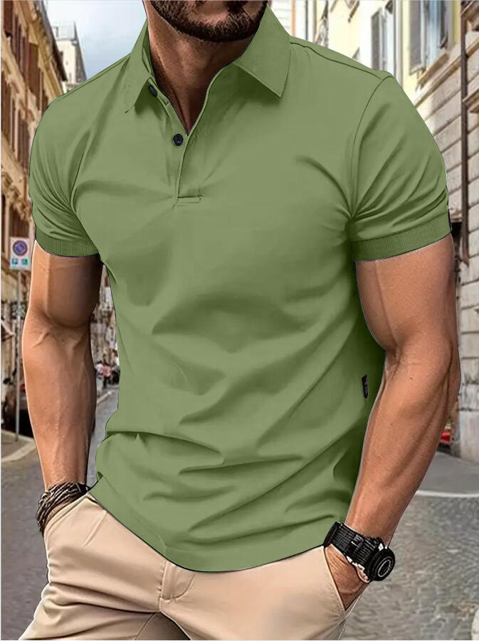 Blake - Men's slim-fit summer polo shirt