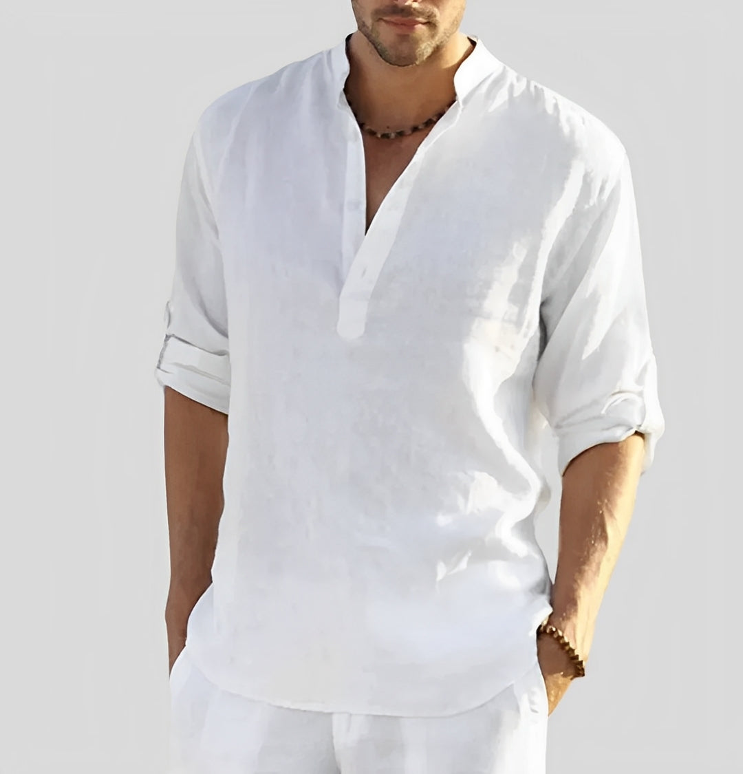 Cordell - Men's Relaxed Fit Linen Shirt