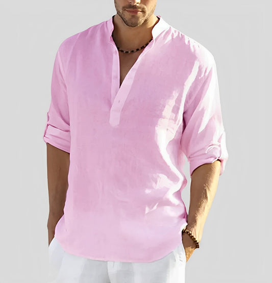 Cordell - Men's Relaxed Fit Linen Shirt