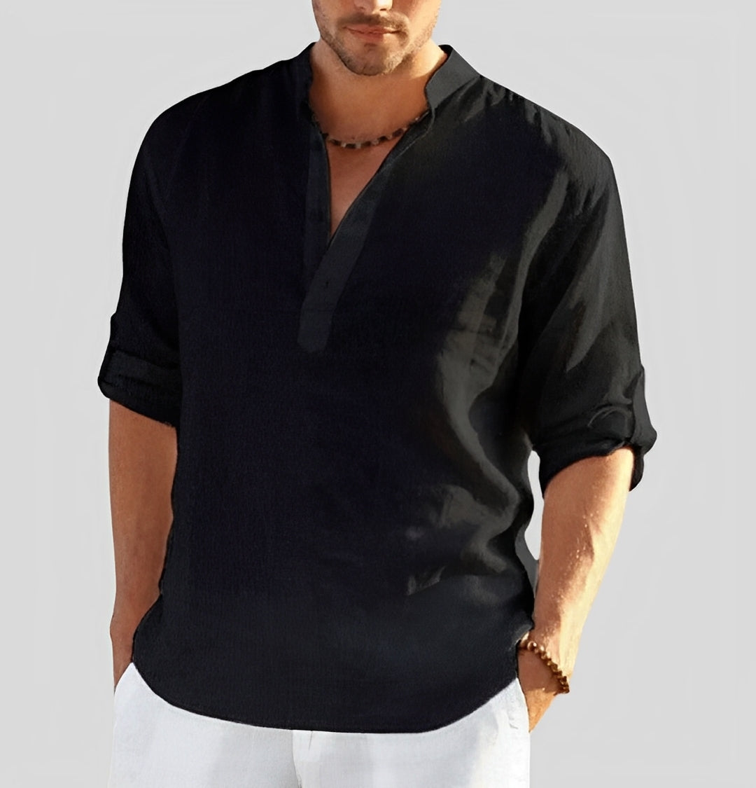 Cordell - Men's Relaxed Fit Linen Shirt