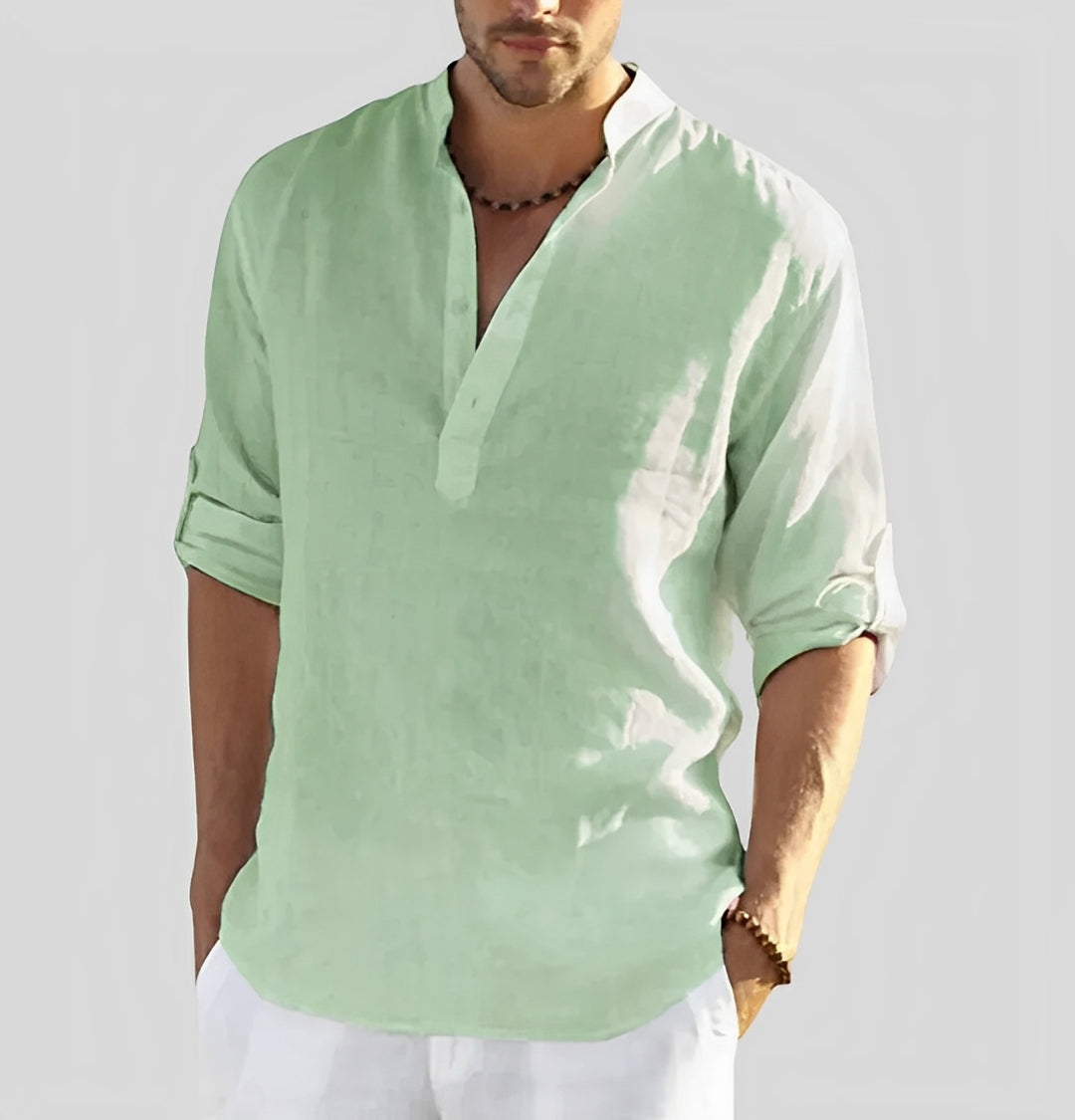 Cordell - Men's Relaxed Fit Linen Shirt