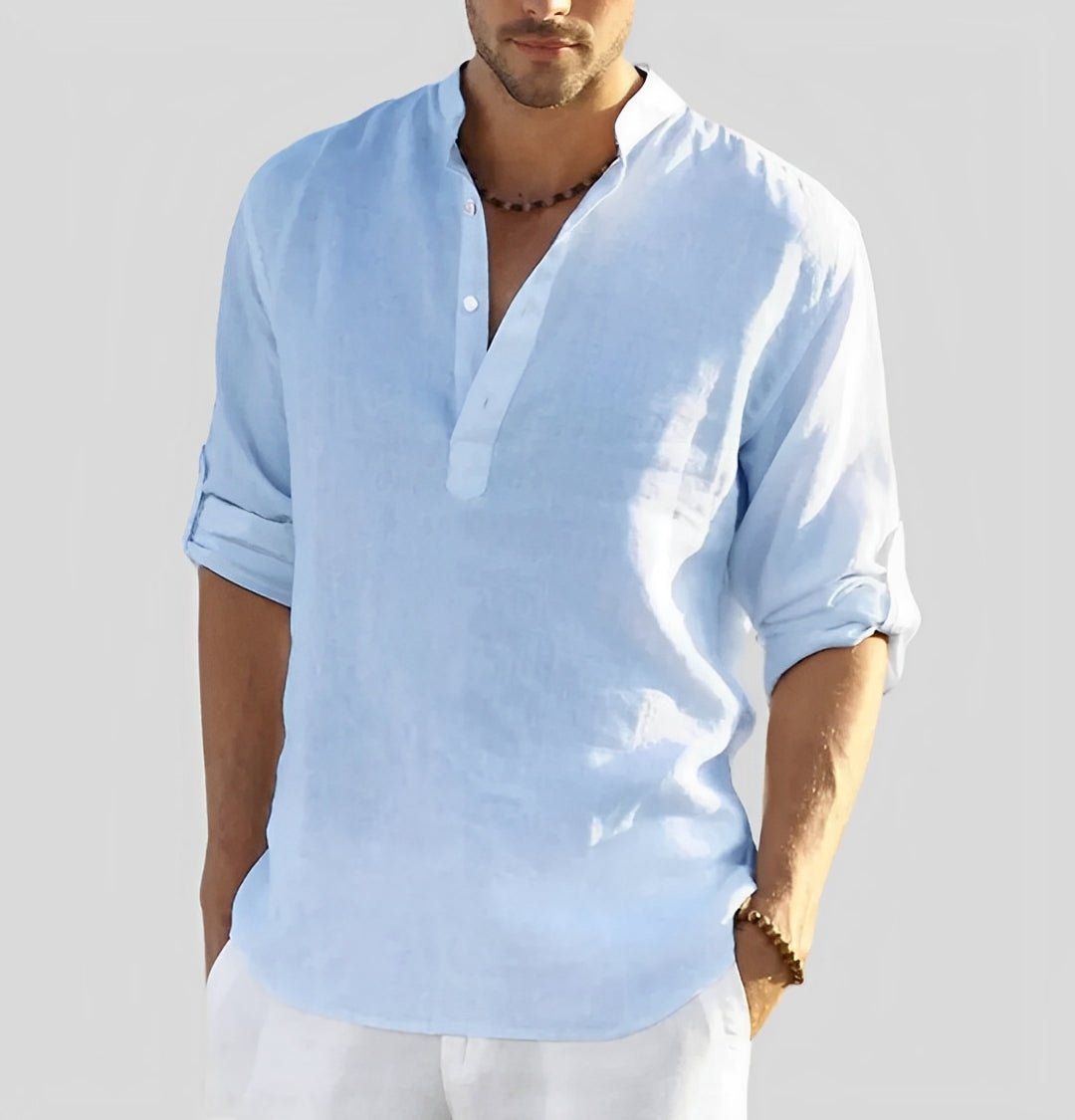Cordell - Men's Relaxed Fit Linen Shirt