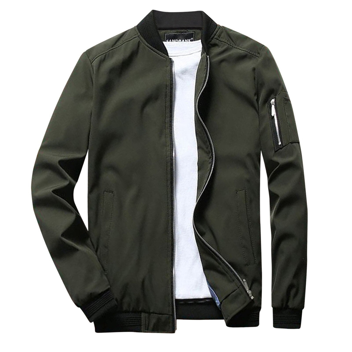 Classic men's bomber jacket: casual and timeless style