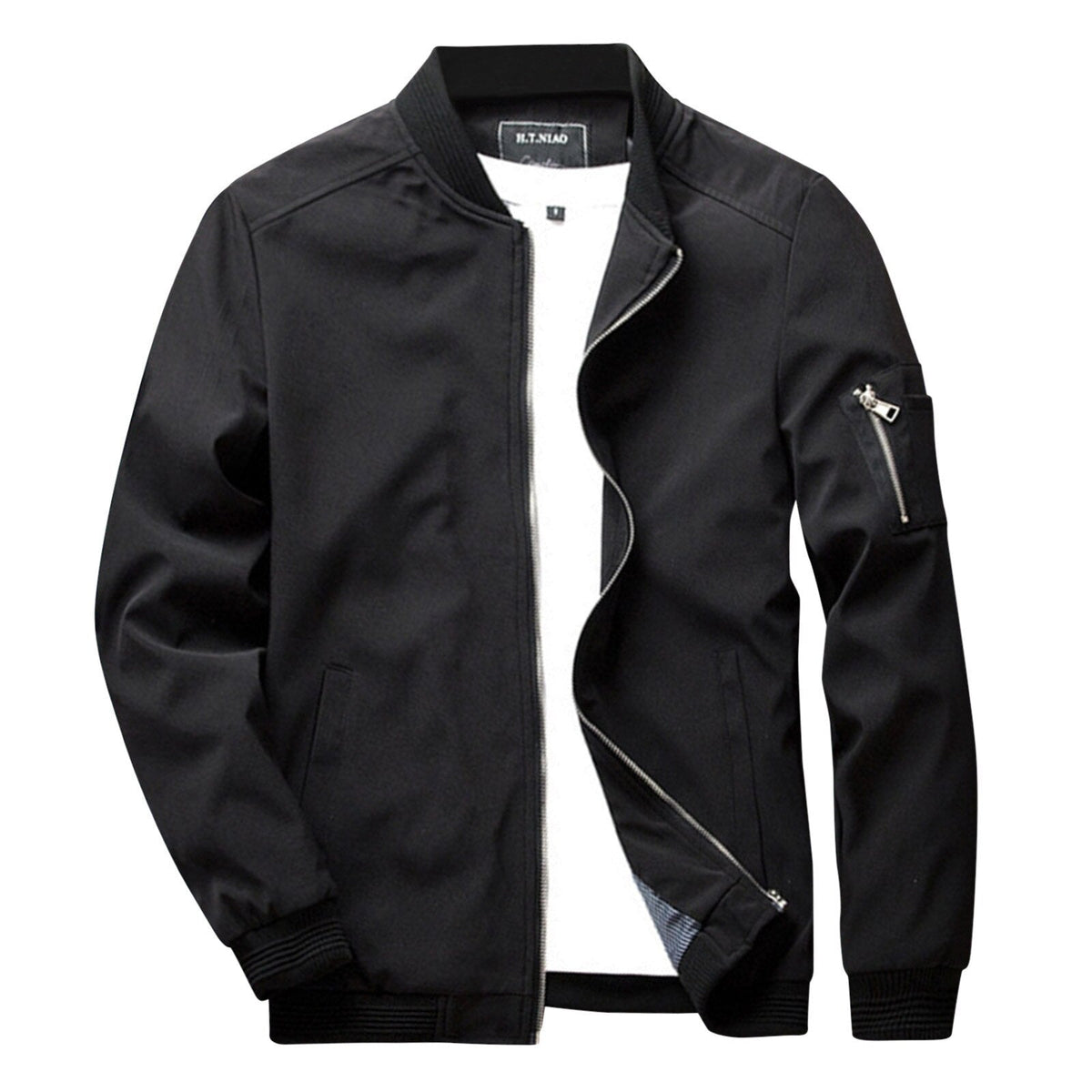 Classic men's bomber jacket: casual and timeless style