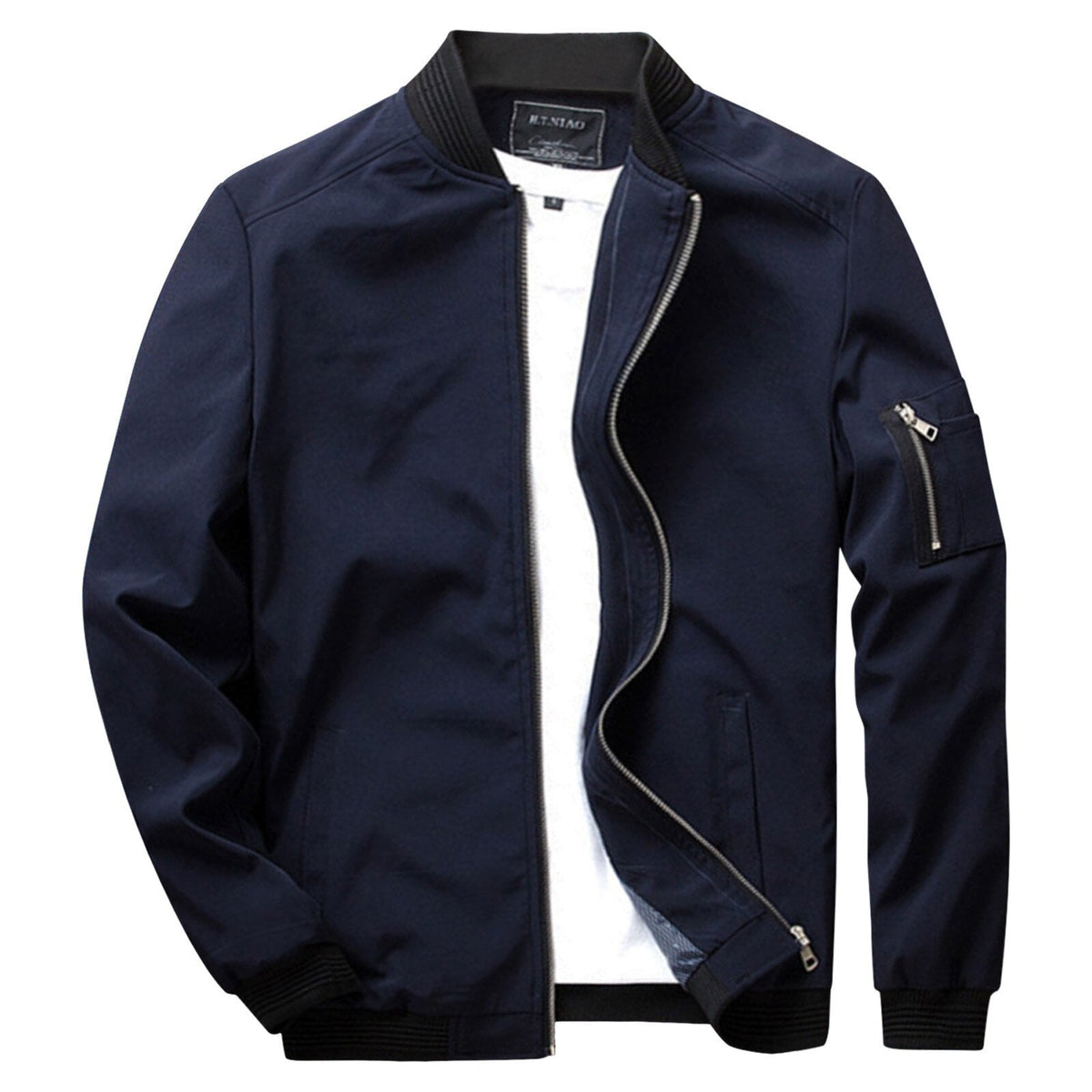 Classic men's bomber jacket: casual and timeless style