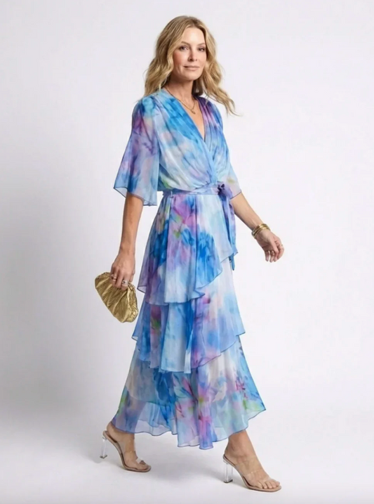 Molly - Elegant chiffon dress