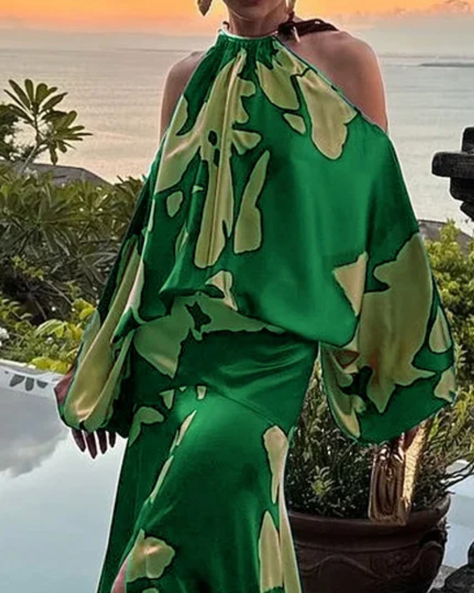 Printed Dress - Poppy