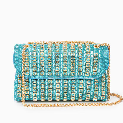 Elegant crystal handbag - zicatela