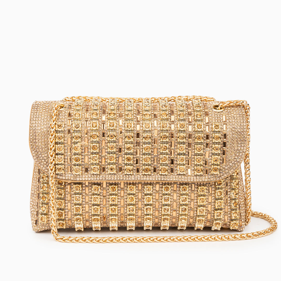 Elegant crystal handbag - zicatela