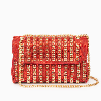 Elegant crystal handbag - zicatela