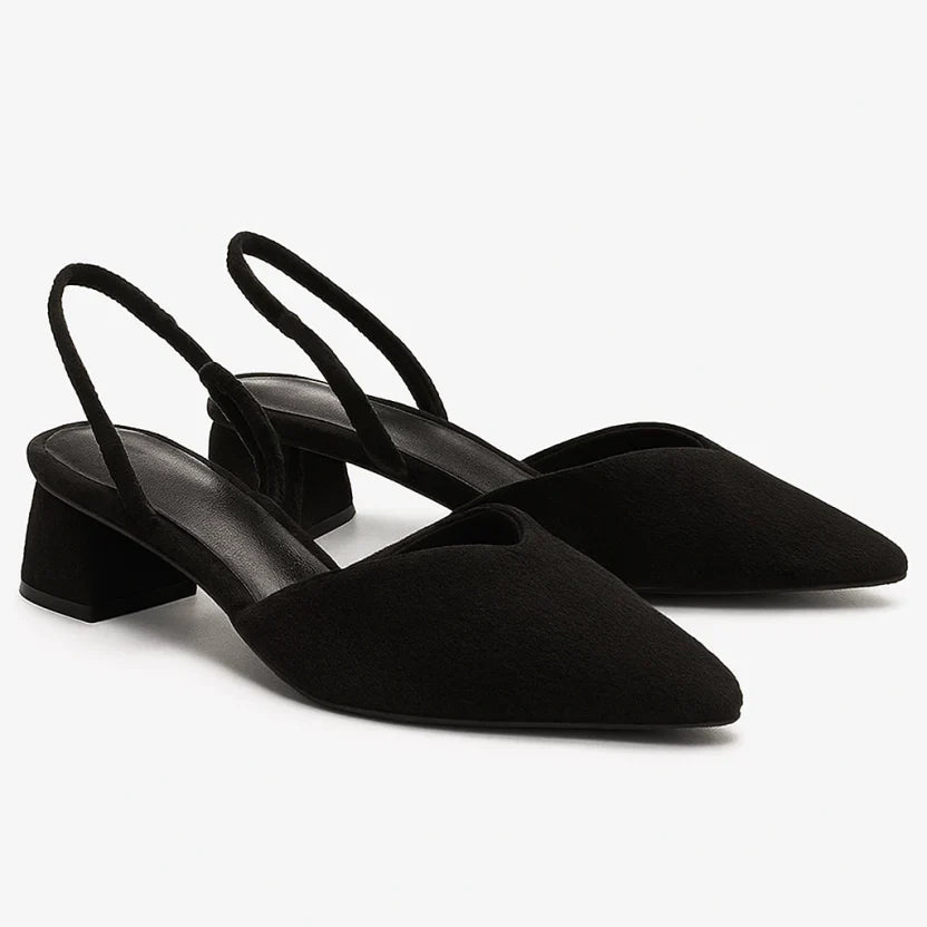 Belora | Women's pointed-toe low-heel slingback sandals