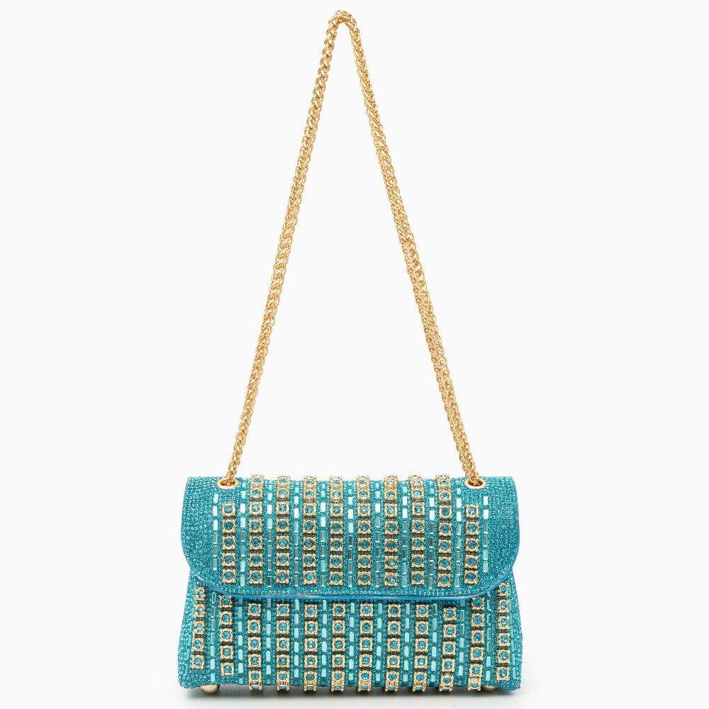 Elegant crystal handbag - zicatela