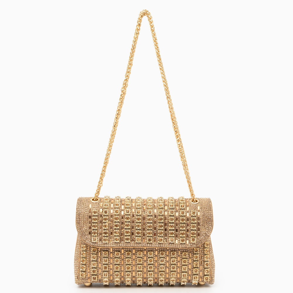 Elegant crystal handbag - zicatela