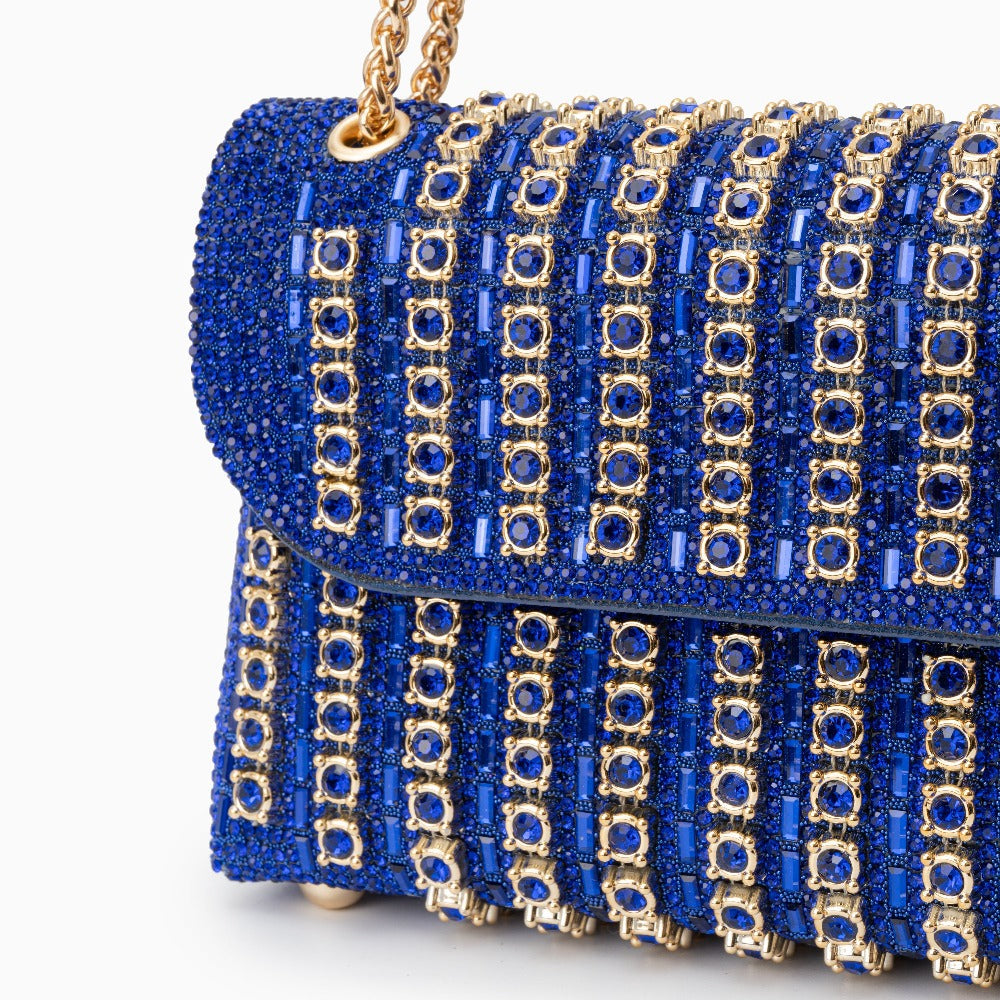 Elegant crystal handbag - zicatela