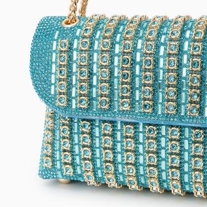 Elegant crystal handbag - zicatela
