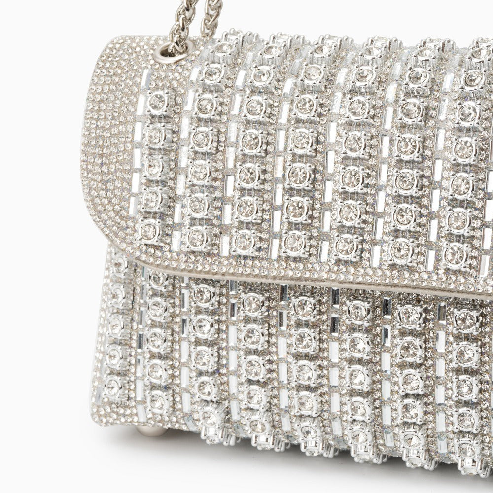 Elegant crystal handbag - zicatela
