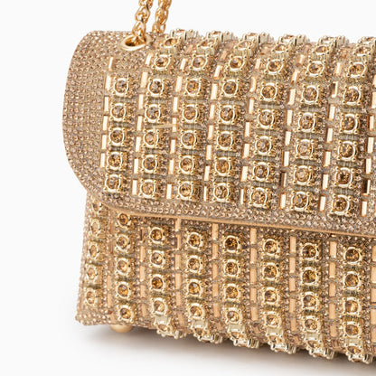 Elegant crystal handbag - zicatela