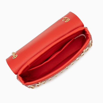Elegant crystal handbag - zicatela