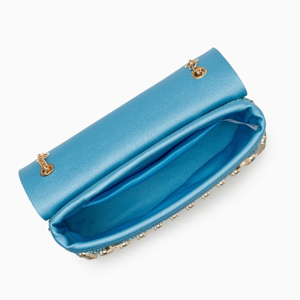 Elegant crystal handbag - zicatela