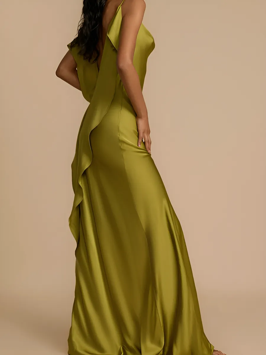 Velvet Dress - Open Back