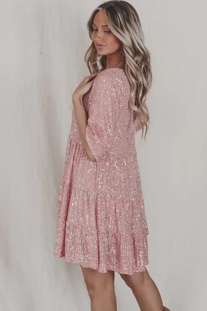 Antonella™ Glamorous Sequin Dress