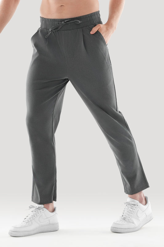 Elián Trousers - Dark Gray