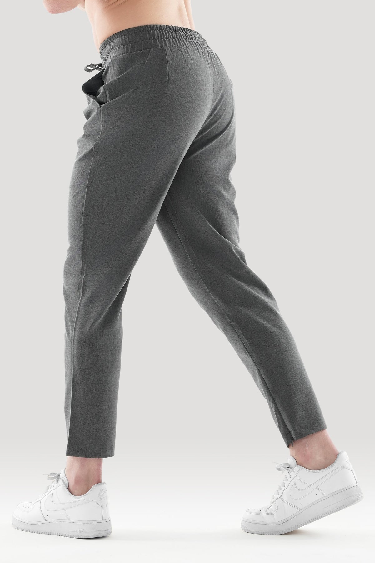 Elián Trousers - Dark Gray